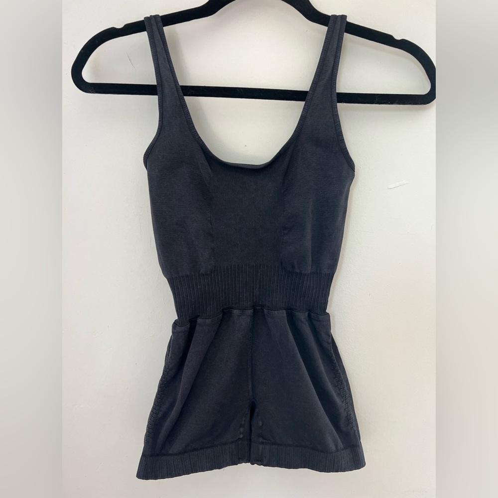 NWOT FP Movement Good Karma Runsie in Deepest Navy XS/S - Picture 5 of 9